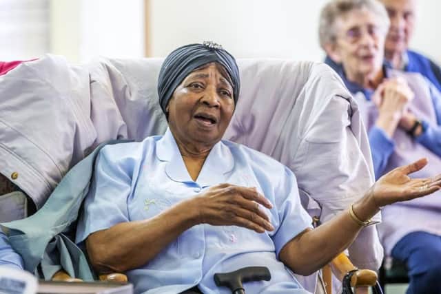 Pictures taken at Age UK in Northampton by Kirsty Edmonds.