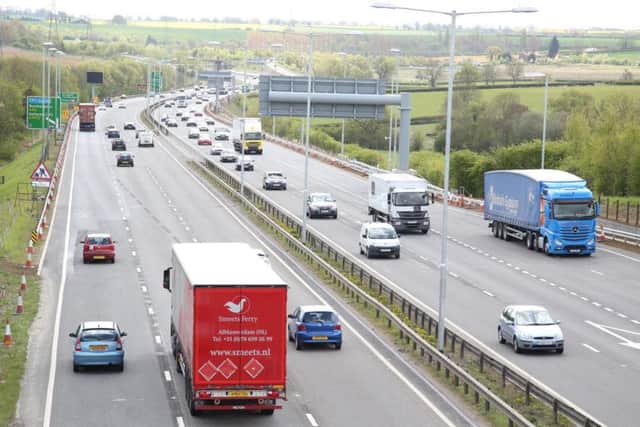 The A14 at Kettering.