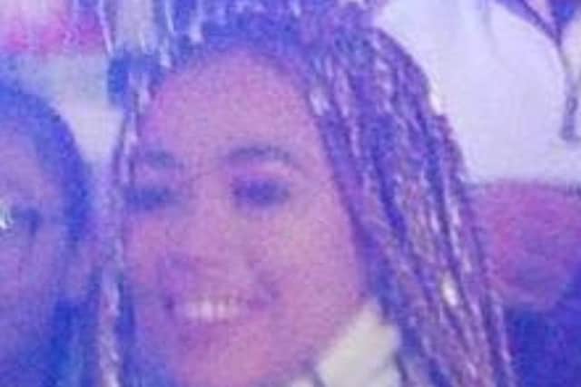 Police have released this photo of Teleisha Scott