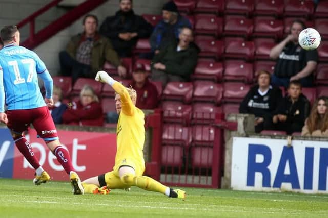 Didn't get enough on van Veen's header to push it away from the danger area. Little he could do for United's other two goals but fortunate to spill Novak's hat-trick effort onto the bar and not into the net... 5