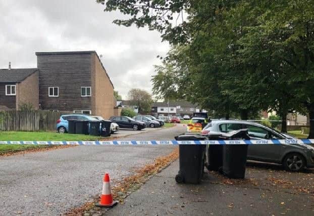 Booth Meadow Court where the boy was found after being shot