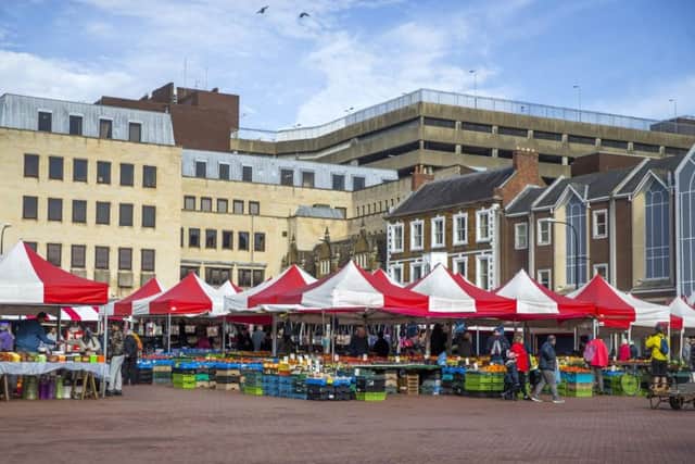 The masterplan for Northampton includes changes to the Market Square