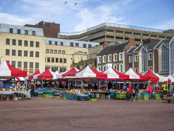 The masterplan for Northampton includes changes to the Market Square