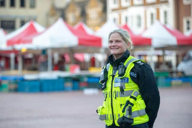 Neighbourhood policing Sergeant Becky Izzard