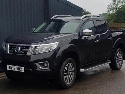 The stolen Nissan.