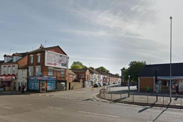 The incident took place in Lorne Road, police today confirmed.