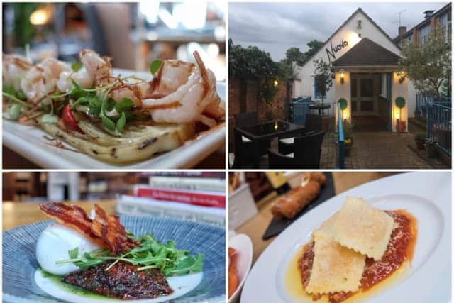 Northampton's Nuovo Restaurant has been awarded an AA Rosette Star. Pictures of food courtesy of Nuovo.