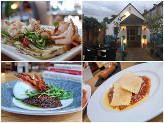 Northampton's Nuovo Restaurant has been awarded an AA Rosette Star. Pictures of food courtesy of Nuovo.