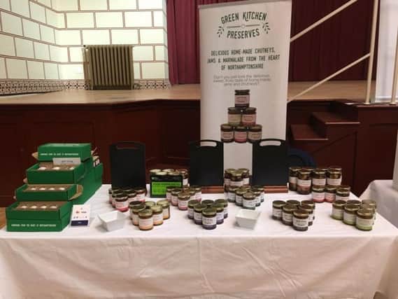 The Green Kitchen stall pictured at the Guildhall back in February.
