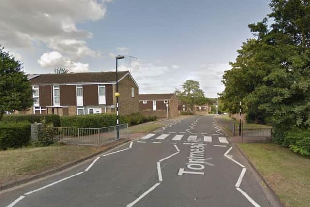The attack was reportedly in Tonmead Road. Photo: Google