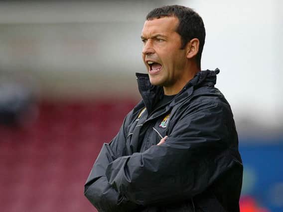 Colin Calderwood during his time in charge of the Cobblers in 2005. Picture: Pete Norton