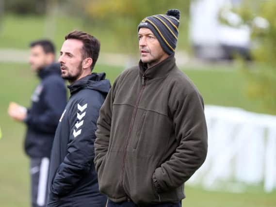 Colin Calderwood was in attendance when Cobblers and Cambridge face each other in a recent behind-closed-doors friendly at Moulton College. Picture: Pete Norton