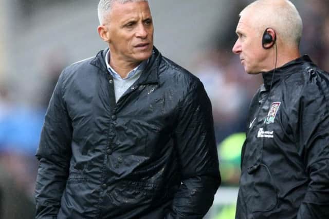 Keith Curle and David Kelly