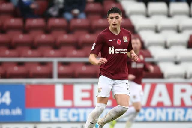 Eighteen-year-old Scott Pollock played the full 90 minutes on Saturday. Picture: Pete Norton