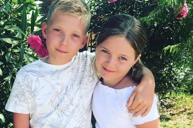 Aston Dow and Mackenzie Dow
