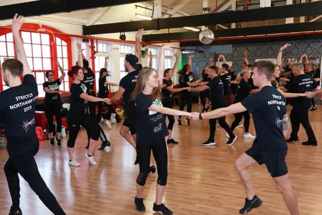Participants in rehearsal. Pic by Martin Farmer