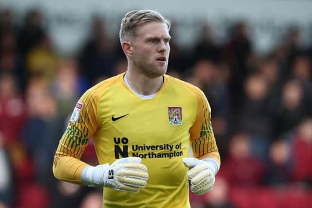 Cobblers goalkeeper David Cornell