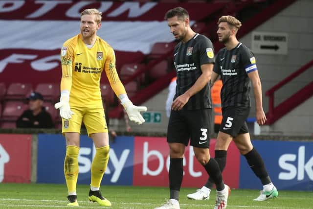 David Cornell and the Cobblers endured a nightmare day at Scunthorpe United earlier this month, losing 3-0