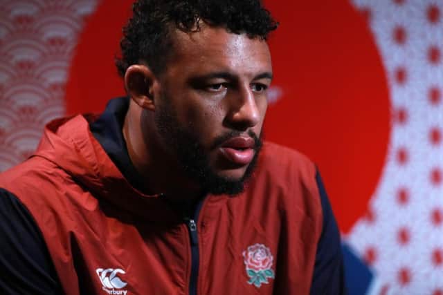 Courtney Lawes will line up for England in Saturday's World Cup final against South Africa