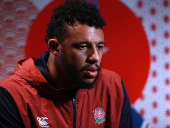 Courtney Lawes will line up for England in Saturday's World Cup final against South Africa