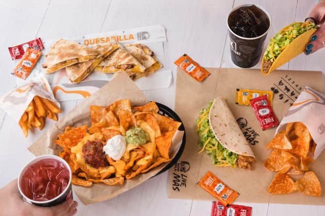 The Mexican restaurant is famous for its tacos, burritos, quesadillas and nachos.
