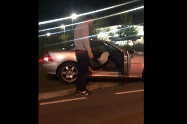 Greg Mills says his airbag exploded seconds after turning his key despite being stationary.