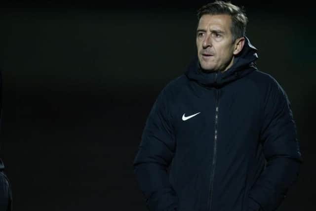 Cobblers Under-18s coach Jon Brady