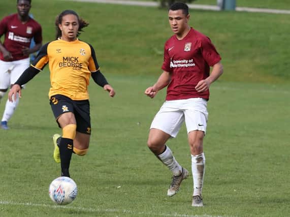 Camron McWilliams played in a reserve friendly against Cambridge last month.