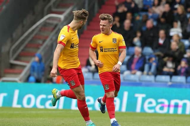 The Cobblers were 5-2 winners at Oldham in May