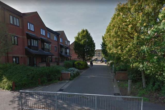 The incident happened near the footpath at the canal.