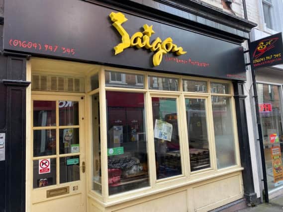 Eat Saigon on Gold Street, Northampton, has closed