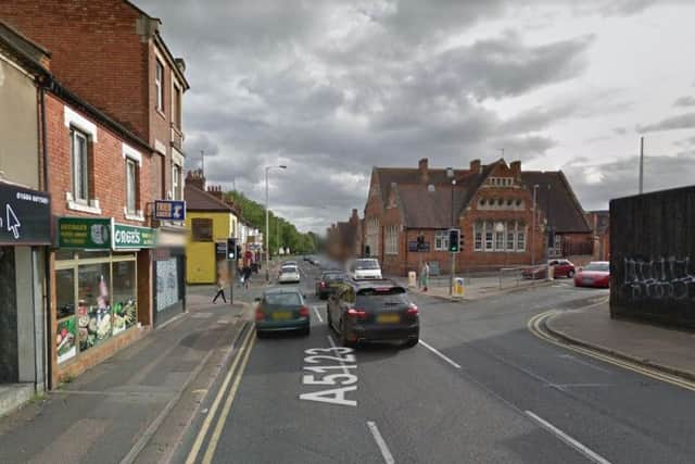 The attack was on Kettering Road, Northampton. Photo: Google
