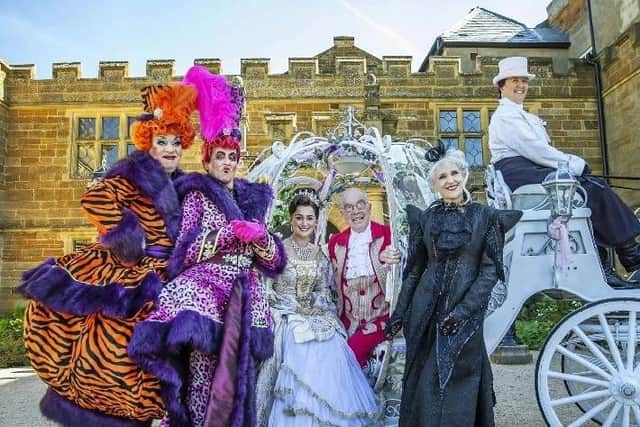 Cinderalla panto stars will be among the guests at the light switch-on