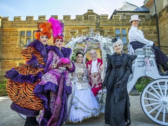 Cinderalla panto stars will be among the guests at the light switch-on
