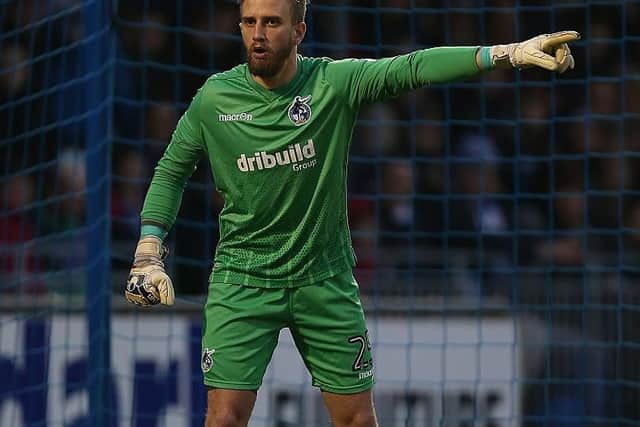 Chippenham Town goalkeeper Will Puddy played for Bristol Rovers in their 5-0 hammering of Rob Page's Northampton team in January, 2017