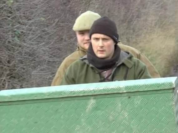 Police want to speak to these men about a wildlife crime in Woodend. Photo: Northamptonshire Police