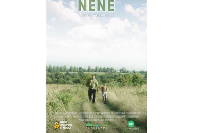 The poster for Nene, produced by ScreenNorthants, Nenescape and BBC Children in Need.