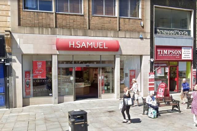A plan has been submitted to open a restaurant in the Drapery - but it seems it would be in place of H Samuel jewellers.