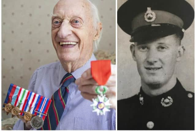 Keith Whiting will today be formally presented with Legion d'Honneur for his role in D-Day - he told the Chron and Echo his story.