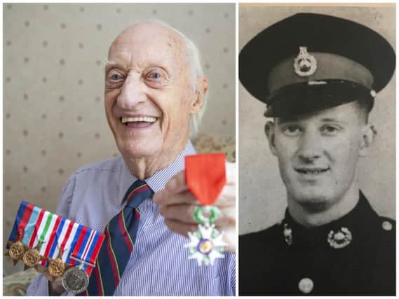 Keith Whiting will today be formally presented with Legion d'Honneur for his role in D-Day - he told the Chron and Echo his story.
