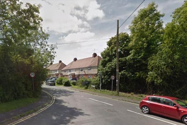 The incident took place in Grays Lane this morning, police have confirmed.