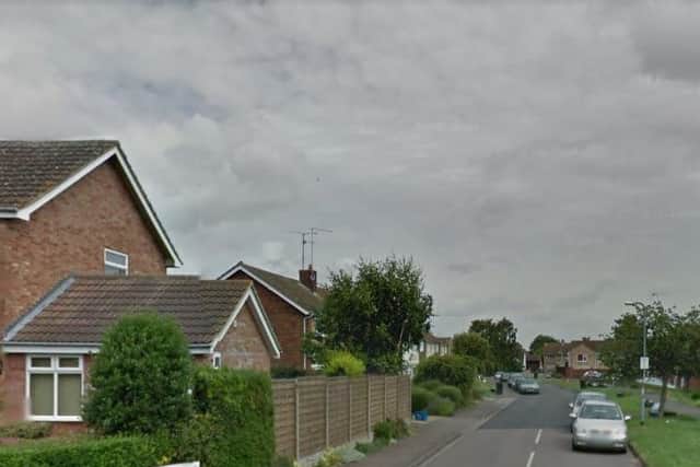 The incident took place at Malpas Drive, police today (Tuesday) confirmed.