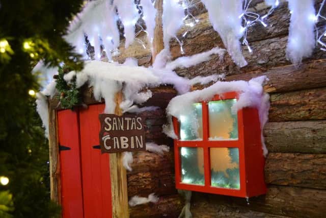 Santa's cabin will be at the shopping centre right up until Christmas Eve.