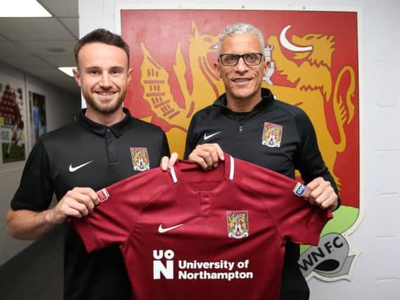 Matty Warburton was Cobblers' first signing of the summer.