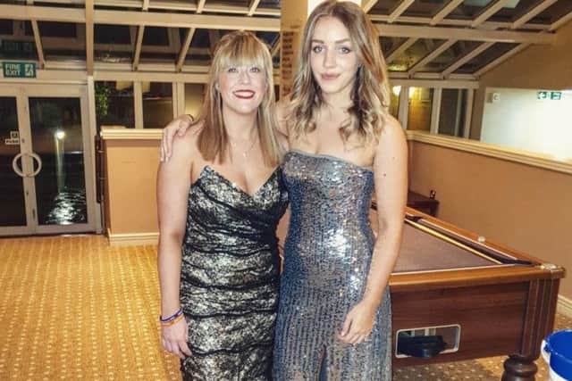 Event organisers Stephanie Steward and Evie Stephens who work at MND in Northampton