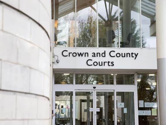 One of the victims bravely stood in Northampton Crown Court yesterday to tell her father how his abuse had hurt her and her sister.