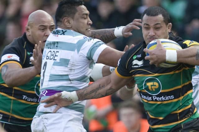 MAIN MANOA - Soane Tonga'uiha says Samu Manoa has been Saints' player of the season (Picture: Linda Dawson)