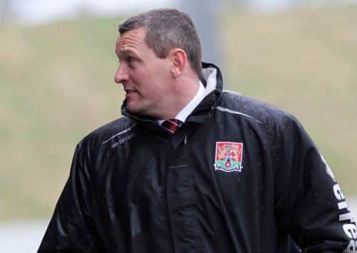 Cobblers V York City.
Aidy Boothroyd.