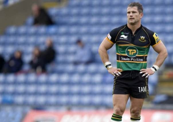 STARTING ROLE - Saints centre Tom May (Picture: Linda Dawson)