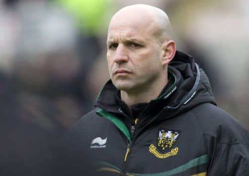 DOUBLE SWOOP - Saints director of rugby Jim Mallinder (Picture: Linda Dawson)